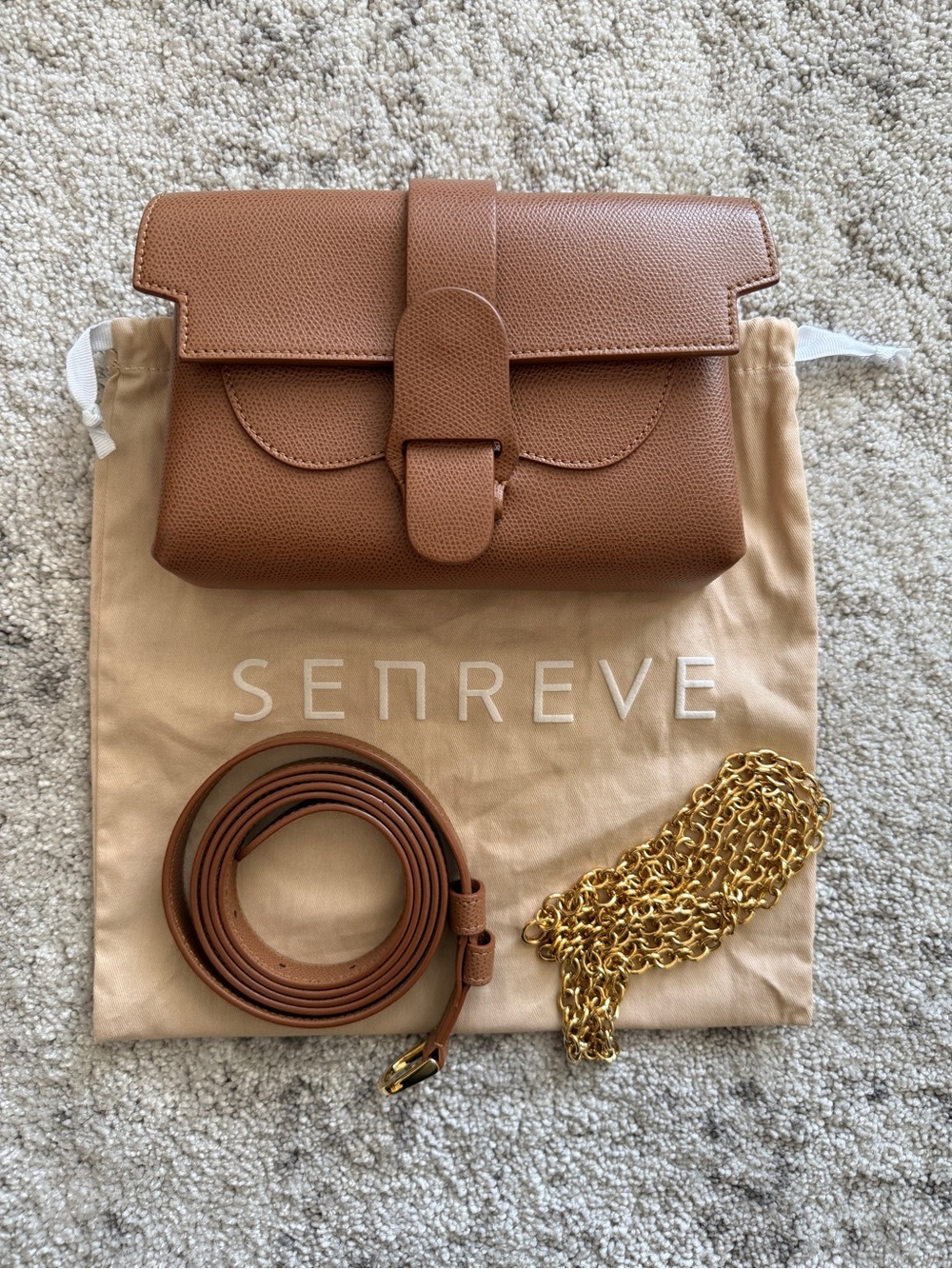 Senreve Aria Belt Bag with Bonus Chain
